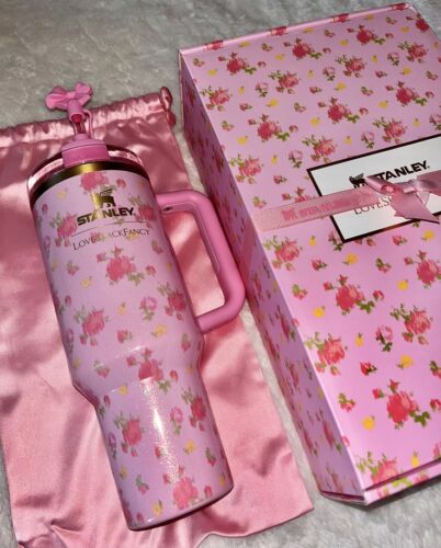 Stanley 1913 X LoveShackFancy Quencher – Ibiza Sunset photo review