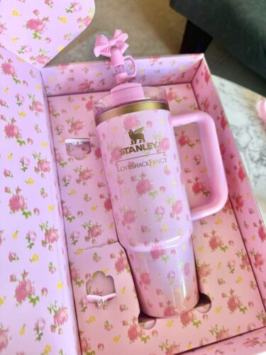 Stanley 1913 X LoveShackFancy Quencher – Ibiza Sunset photo review