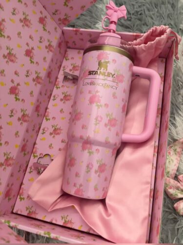 Stanley 1913 X LoveShackFancy Quencher – Ibiza Sunset photo review